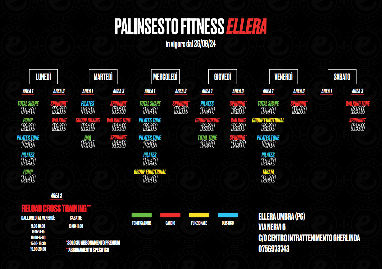 Calendario Corsi Ellera